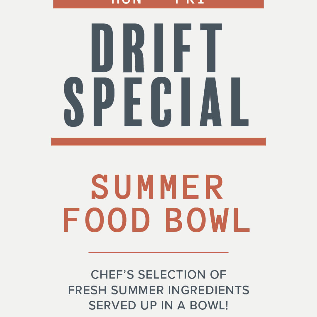 <b>SUMMER BOWL LUNCH SPECIAL</b>