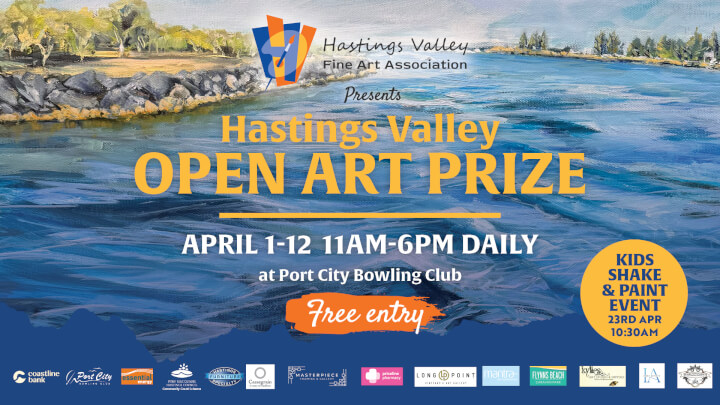 HASTINGS VALLEY OPEN ART PRIZE<div>APRIL 1-12</div>