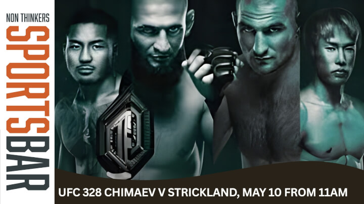 UFC 328<div>SUNDAY MAY 10</div>